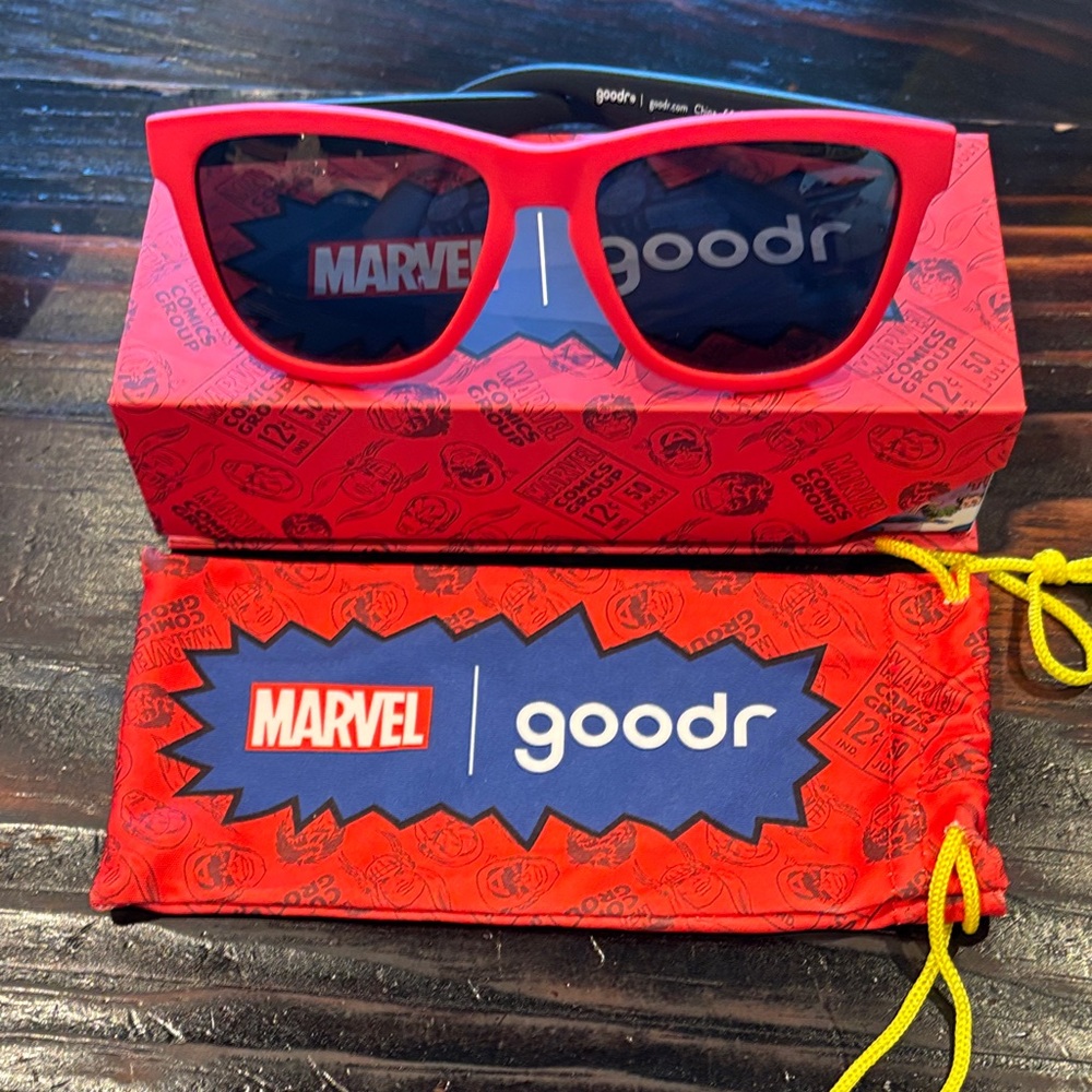 Goodr Marvel Ironically, Not Made of Iron Sunglasses